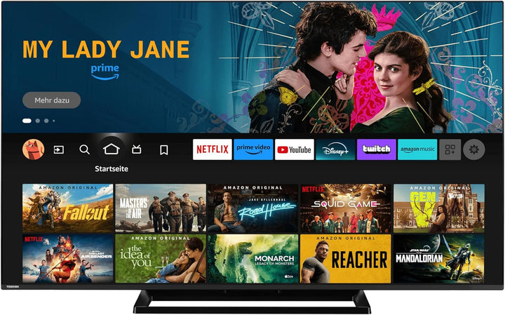 Toshiba 32 Zoll Fernseher Fire TV (Full HD, HDR, Smart TV, Triple-Tuner, Alexa Built-In, Bluetooth) 32LF3F63DAZ