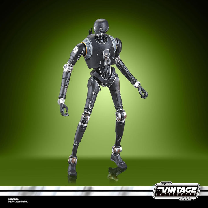 Star Wars seria neagră K-2SO (Kahzwo-Esso) Star Wars: Andor Figura de acțiune, Scară 9,5 cm