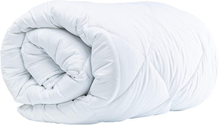 Komfortec Summer Blanket 135X200 Cm, 170Gsm, Pătură subțire și ușoară pentru vară, pătură antialergică, albă Plapumi si pilote Naty Shop 240 X 220 Cm Plapumă de iarnă
