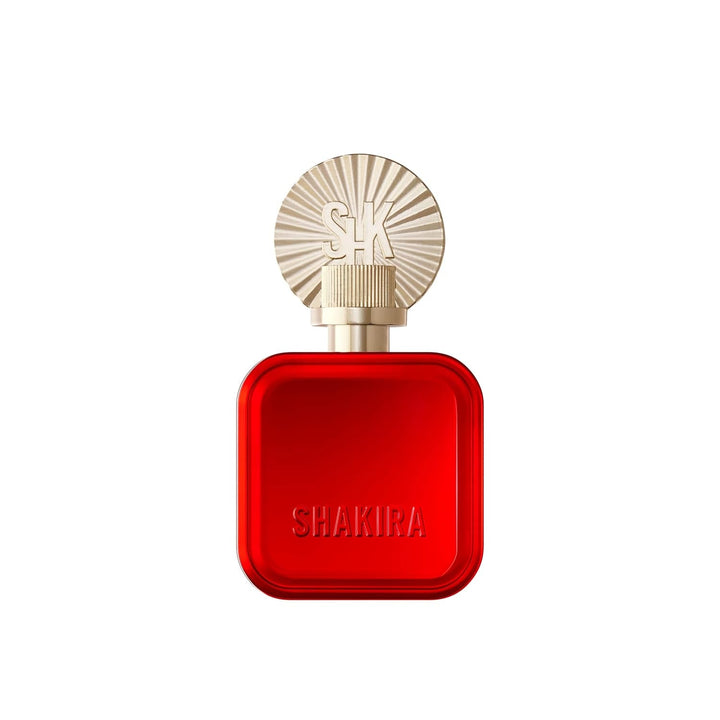 Shakira Parfums – ROJO by Shakira Apă de Parfum pentru Femei – De lungă durată – Parfum puternic, senzual și fermecător – Note florale, picante și de chihlimbar – Ideal pentru zi – 50 ml