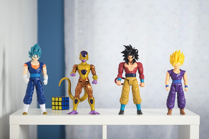 BANDAI - Dragon Ball Super - Golden Freezer - Limit Breaker Figure 30 Cm - Licența oficială Dragon Ball - Big Articulated Freezer Figure - Frieza Figure - Toy For Kids 4+ Years - 36733