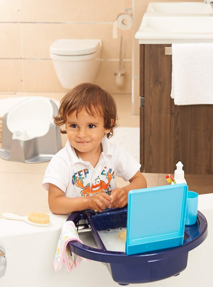 Pieptene și perie Rotho Babydesign, peri naturali, de la 0 luni, TOP/Bella Bambina, Babybleu Perl (albastru deschis), 20059010301