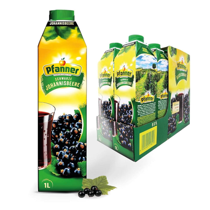 Pfanner Nectar de fructe cu căpșuni (8 X 1 litru) - 30 % conținut de fructe - băutură de căpșuni