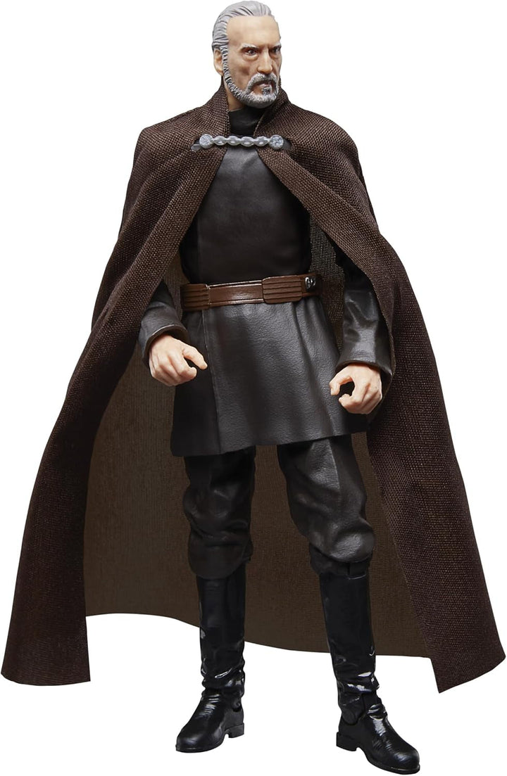 Star Wars Seria Neagră Contele Dooku, Star Wars: Răzbunarea Sith 20 de ani figura de acțiune de colecție (15 cm)