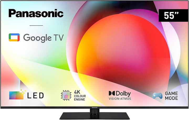Panasonic TN-43W70AEZ, W70-Serie 43 Zoll 4K Ultra HD LED Smart TV, 2024, Google Assistant, Chromecast, Dolby Vision & Atmos, Gaming-Modus, Bluetooth, Für EIN Außergewöhnliches Visuelles Erlebnis