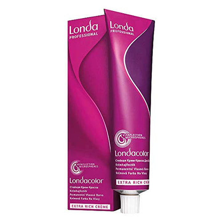Professional Extra Rich Cream Permanent Hair Colour cu Vitaflection Microspheres 3/0, 0.15 kg Vopsea pentru par Naty Shop 4/6 maro mediu violet 1 bucată (pachet de 1)