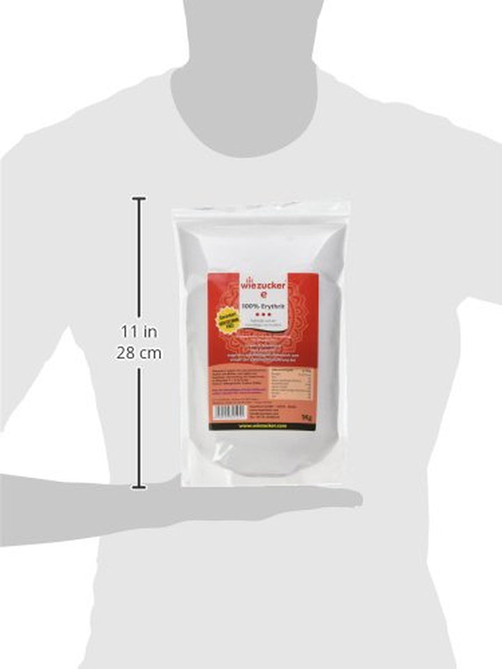 Erythritol, 1Er Pack (1 X 1 Kg) 1000 Gramm