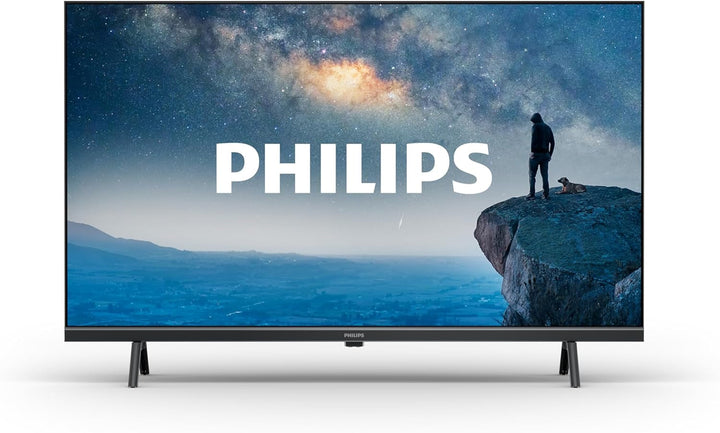 Philips 32PFS6109 HD LED Smart TV - 32-Zoll Display Mit Pixel-Präziser HD Titan OS Plattform, Funktioniert Mit Alexa Und Google Sprachassistent – Matt Schwarzer