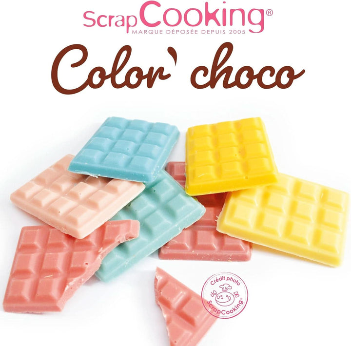 Scrap Cooking, Set 3 coloranti alimentari liposolubili, 3 x 5 grame