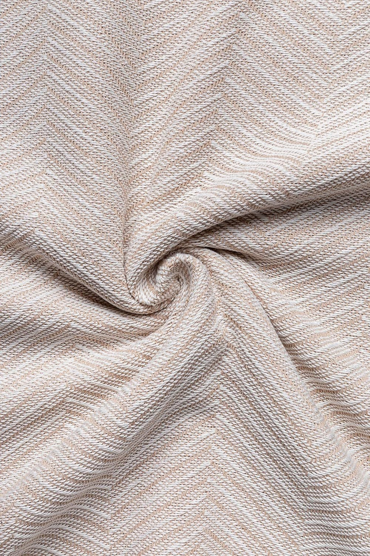 Todocama Mehrzweck-Tagesdecke, Tagesdecke, Ãœberwurf FÃ¼r Bett, SofaÃ¼berwurf, Jarapas, FischgrÃ¤tenmuster (230 X 260 Cm, Sandbeige).
