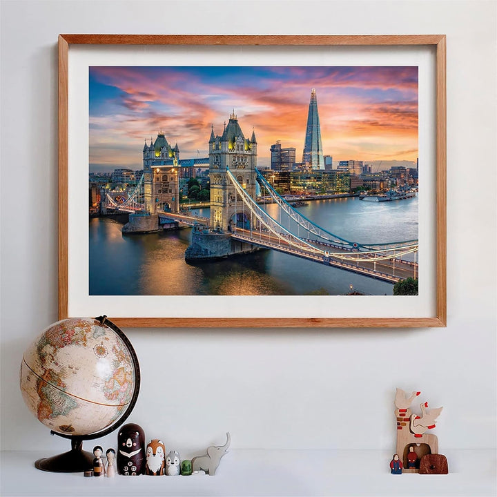 Clementoni - 31694 Collection - London Twilight, Puzzle 1500 Piese Pentru Adulți Și Copii 10 Ani, Joc De Abilitate Pentru Întreaga Familie
