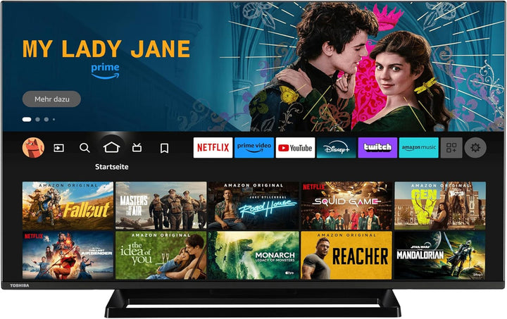 Toshiba 32 Zoll Fernseher Fire TV (Full HD, HDR, Smart TV, Triple-Tuner, Alexa Built-In, Bluetooth) 32LF3F63DAZ