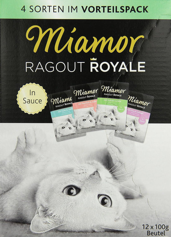 Ragout Royale varietate de pește/carne în sos Multibox 4X12X100G
