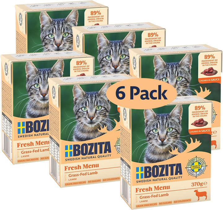 Bozita Mărunțișuri în sos cu pui și curcan Multibox 6X370G în Tetra