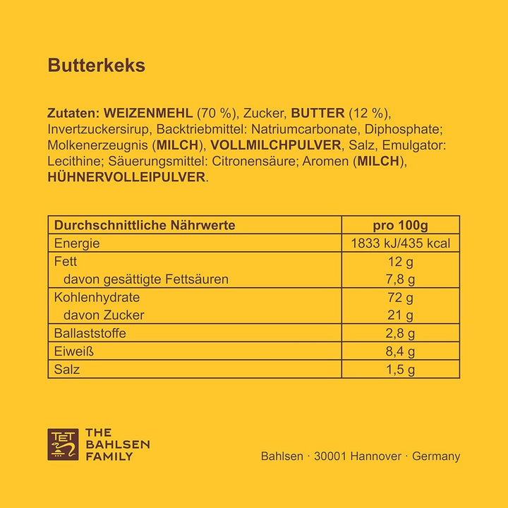 Biscuiți cu unt LEIBNIZ Original - Pachet mare de 3 biscuiți cu unt ambalați individual (96 x 15 g)