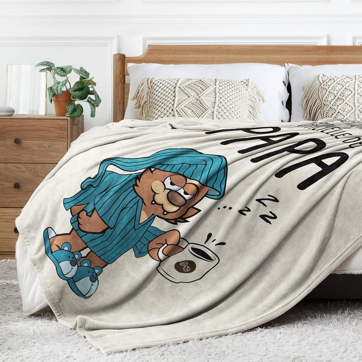 Juratar Flanelldecke FÃ¼r Papa â€“ Geschenk Zum Geburtstag, Vatertag Und Weihnachten â€“ 152 X 130 Cm