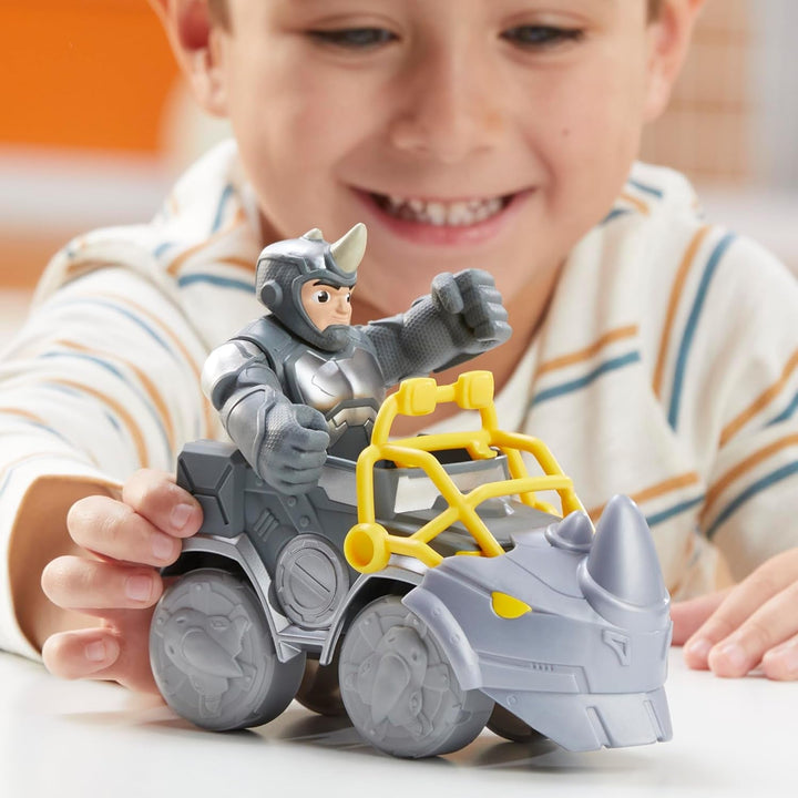 Set de jucării Marvel Spidey And His Super Friends Rhino-Mobile