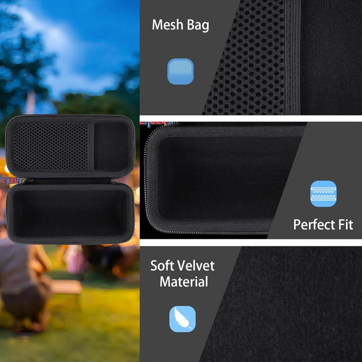 Khanka carcasă dură de călătorie caz de înlocuire pentru Sonos Roam Bluetooth difuzor