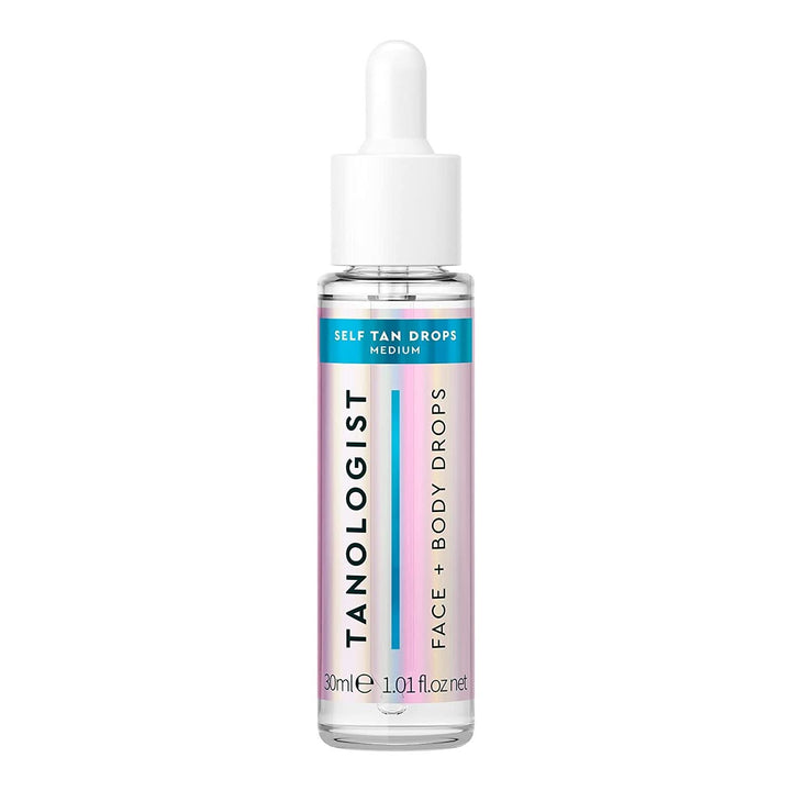 Tanologist Self Tanning Drops Medium, picături autobronzante pentru îngrijirea pielii sensibile, 30 ml