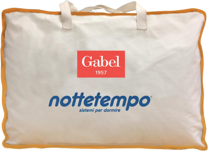 Nottetempo, plapumă din puf de gâscă, pat simplu, 205 X 155 X 2 Cm, Bianco