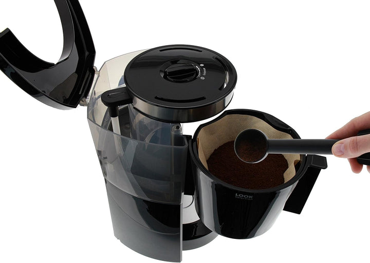 Melitta Look Therm Selection - Espressor cu filtru - Cu termos - Anti-picurare - 8 cești - Negru (1011-12)