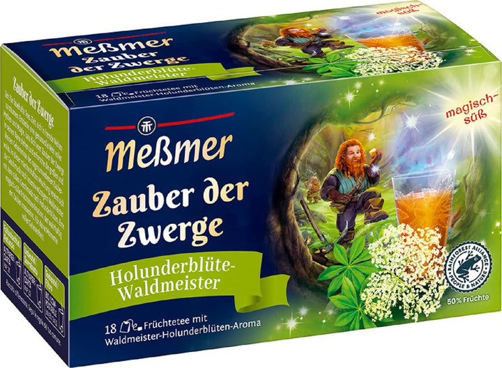 Meßmer Glut Der Drachen | Coacăze negre și ghimbir | Exclusiv online | 18 pliculețe de ceai | Vegan | Fără gluten | Fără lactoză