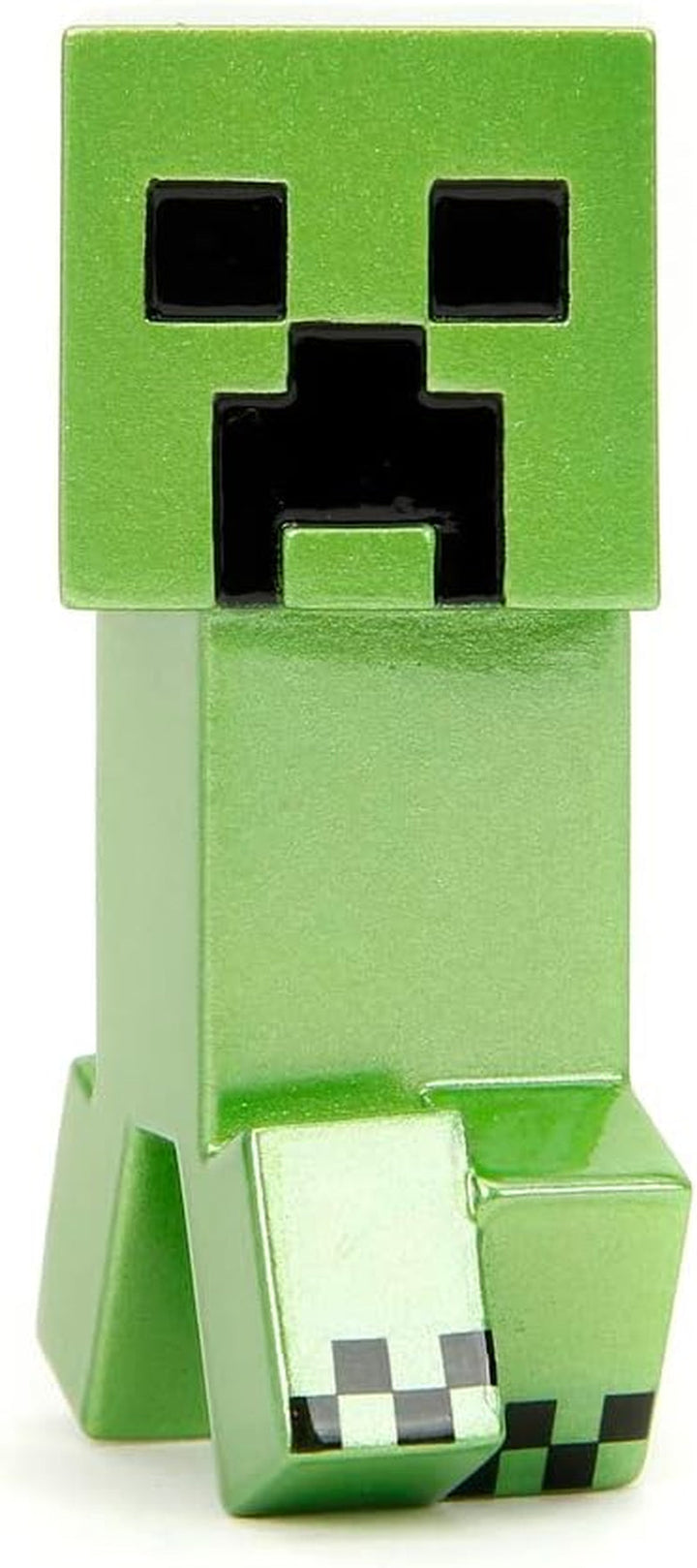 Jada Toys Minecraft Figure Set (4 bucăți) Fabricat din metal - Minecraft Caves & Cliffs Personaje de colecție (Steve, Alex, Creeper și Warden) Pentru gameri și colecționari de peste 8 ani, 6 cm fiecare