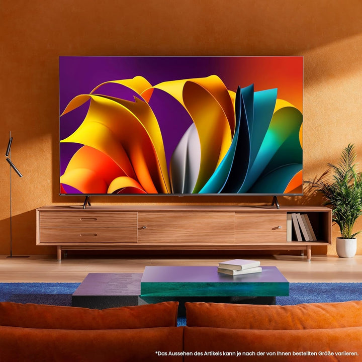 Hisense 43E6NT 108Cm (43 Zoll) Fernseher, 4K UHD Smart TV, Precision Colour, HDR, Dolby Vision, 60Hz, Triple Tuner DVB-C/S/S2/T/T2, Wifi, HDMI 2.1, Bluetooth, Alexa Built-In, Schwarz, [2024]
