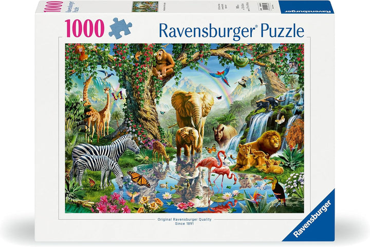 Ravensburger Puzzle 12000682 - Aventura în junglă - Puzzle de 1000 de piese pentru adulți și copii de la 14 ani,