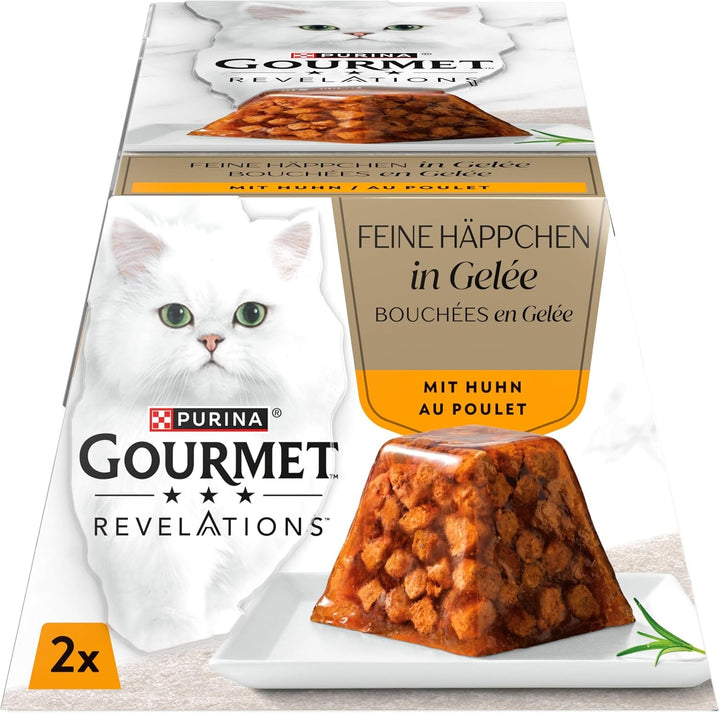 Revelations, hrană pentru pisici umedă în jeleu, cu pui, 24Pack (24 X 57G)