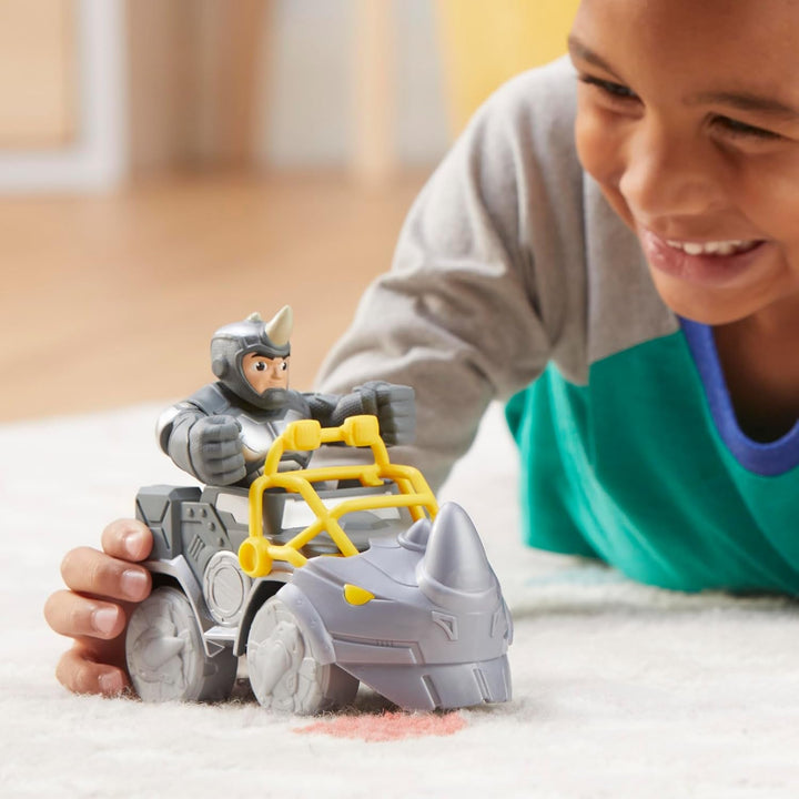 Set de jucării Marvel Spidey And His Super Friends Rhino-Mobile