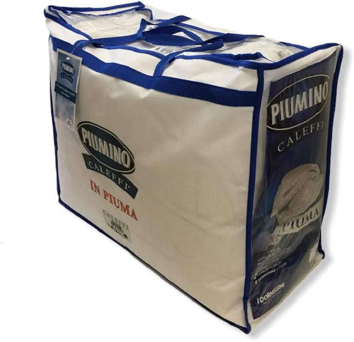 Jachetă de puf Caleffi din pană de Pium, bumbac, pat simplu, pat franțuzesc Plapumi si pilote Naty Shop Multicolor 160 X 190 Cm