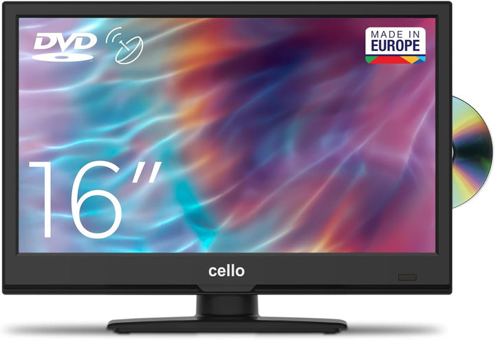 Cello C2224WSH 22" Zoll Full HD SMART Rahmenloser TV Triple Tuner (DVB-C/-S2/-T2) Bluetooth Webos by LG Pitch Perfect Lautsprecher Disney+ Netflix Kleine Räume [2024]