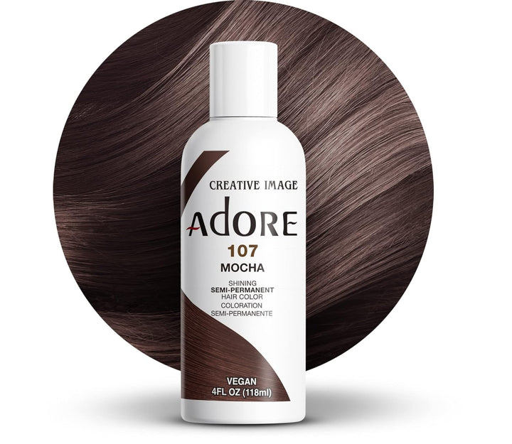 Shining Culoare de păr semipermanentă, 196 Albastru cer Vopsea pentru par Naty Shop Mocha 118 Ml (1 pachet)