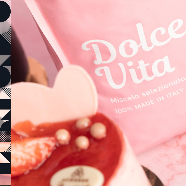 Mamis Caffè Dolce Vita (1 Kg) - Ganze Espressobohnen Mittel Gerösteter Kaffee Mit Leichter Süße - Italienischer Espresso Mit Dicker Crema - Perfekt Als Cappuccino Oder Latte Macchiato