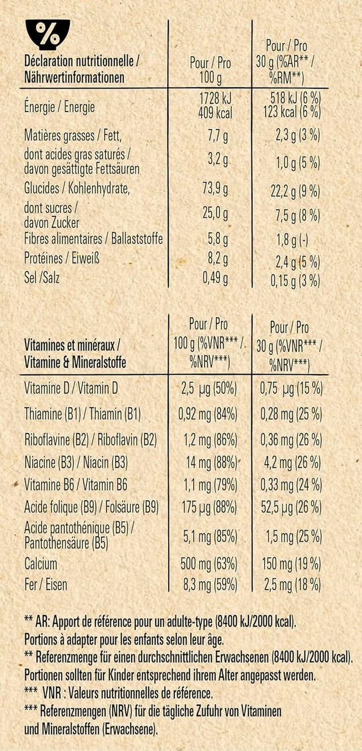 Cereale NESTLE LION, Cereale de ciocolată cu caramel și 41% făină integrală, set 3 x 1 Kg