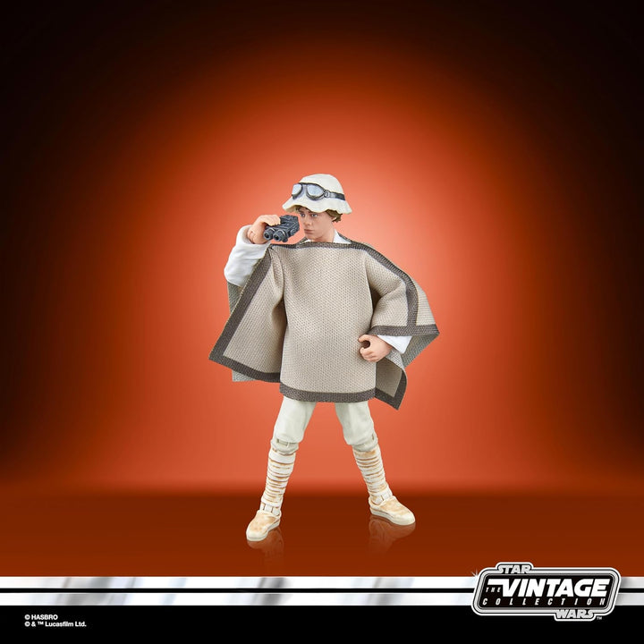 Star Wars Colecția Vintage Landspeeder & Luke Skywalker, Star Wars: O nouă speranță Figura de acțiune și vehicul, 9,5 cm