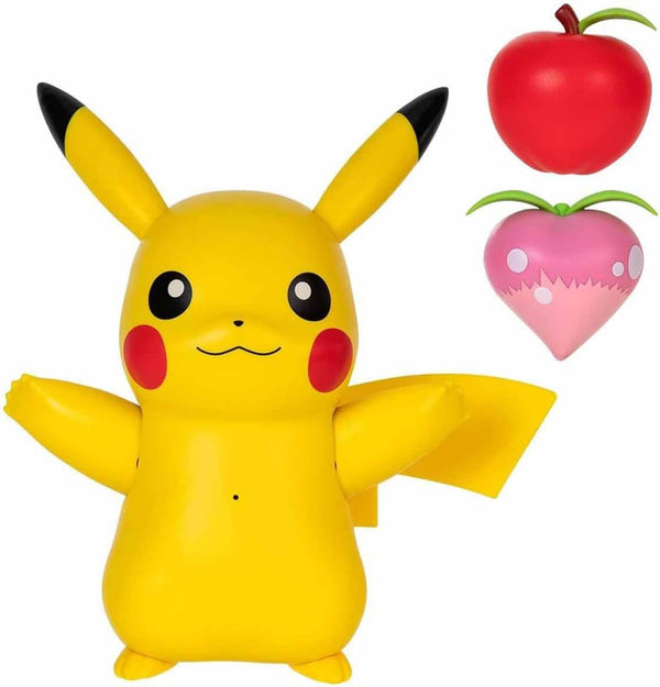 Pokémon PKW3330 - Deluxe My Partner Pikachu, Pikachu oficial cu lumină, sunet și mișcare
