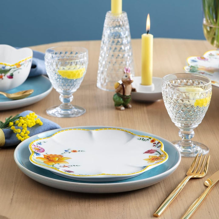 Villeroy & Boch – Spring Awakening Frühstücksset Für 2 Personen, 6 Teilig, Ostergeschirr Set Frühstück, Ostern, Kaffeeservice, Geschirr Frühling, Porzellan