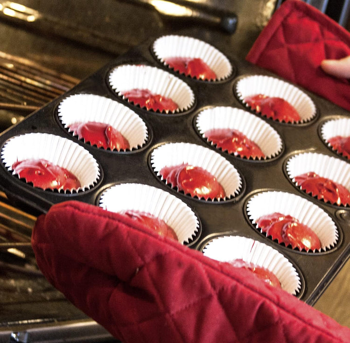 Wenco Muffinform 12Er Antihaft Backblech, Spülmaschinengeeignet, Karbonstahl – Muffinblech Für 12 Muffin – Hitzebeständig Bis 220°C, Schwarz