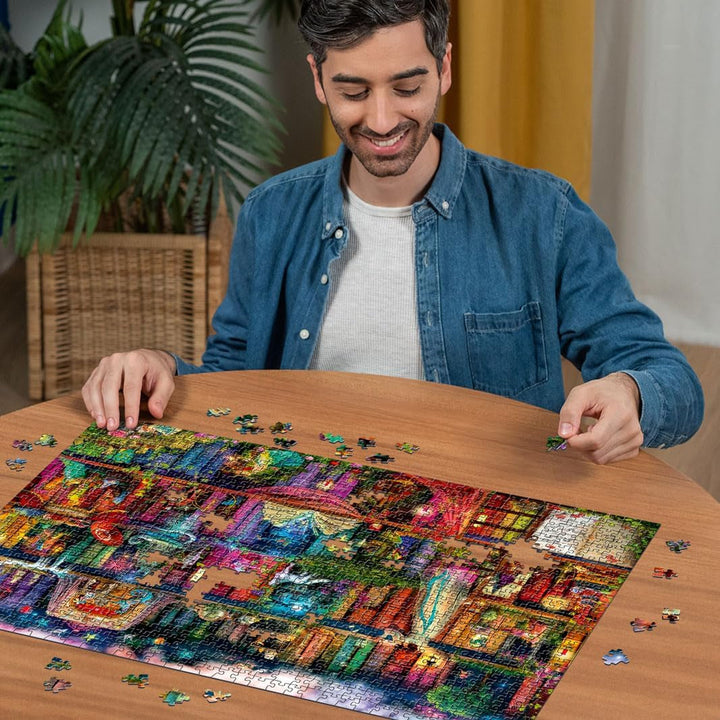Ravensburger Puzzle 12000665 - Magical Fairytale Lesson - puzzle jigsaw de 1000 de piese pentru adulți și copii de peste 14 ani, puzzle fantezie detaliat