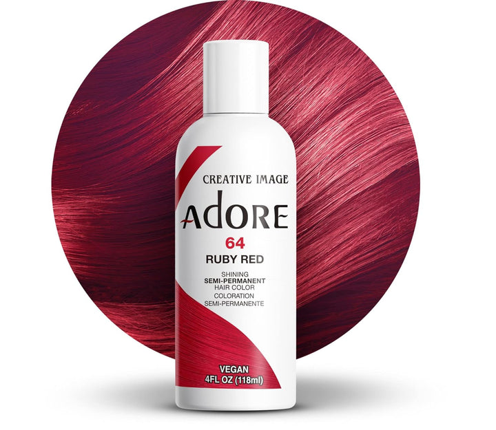 Shining Culoare de păr semipermanentă, 196 Albastru cer Vopsea pentru par Naty Shop 64-Ruby Roșu 118 Ml (pachet de 1)