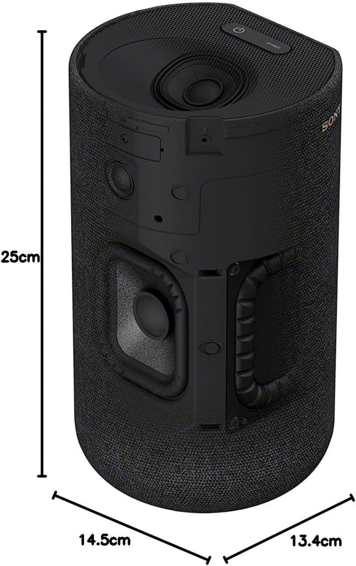 Difuzoare spate duble fără fir Sony SA-RS5 cu baterie reîncărcabilă încorporată (180 W putere totală), negru