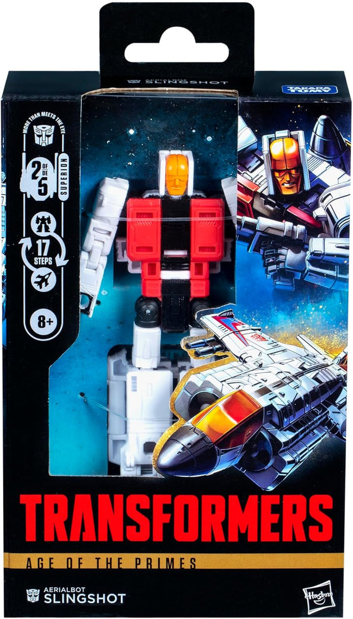 Transformers Age of the Primes Deluxe-Class Aerialbot Slingshot Action Figure