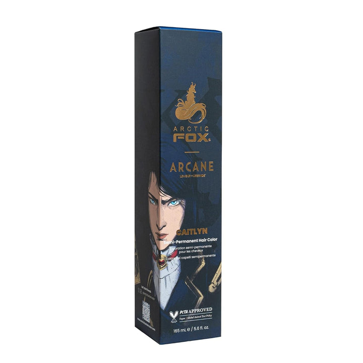 100% vegan și fără cruzime Vibrant Semi Permanent Hair Colour Dye - Purple AF 165 ml e Vopsea pentru par Naty Shop Caitlyn