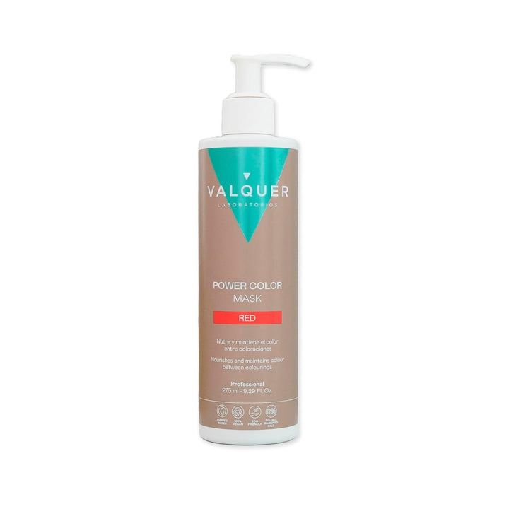 Valquer Power Color Mask formulare vegană și fără silicon Dă culoarea părului 290 ml violet Masca de par Naty Shop Roșu 1 bucată (pachet de 1)