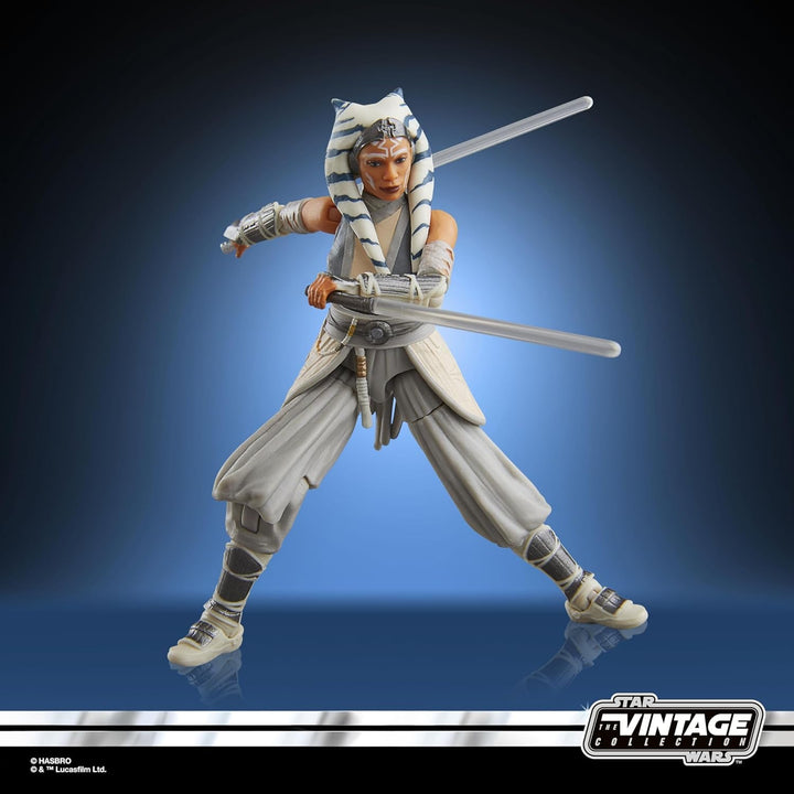 Star Wars Colecția Vintage Ahsoka Tano (Peridea), Star Wars: Ahsoka Action Figure de colecționat, (Scară 9,5 cm)