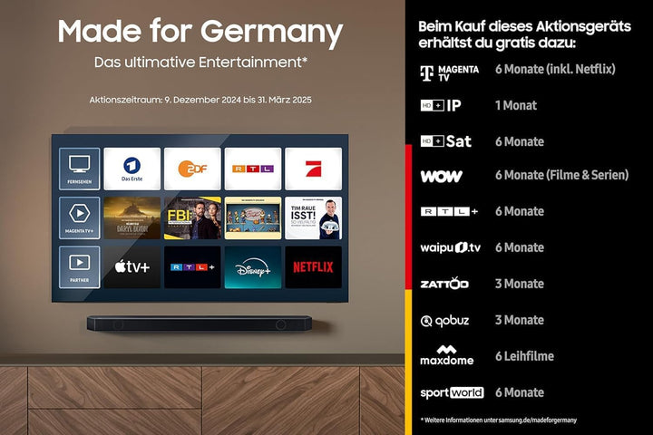 Samsung OLED 4K S90D Fernseher 48 Zoll, Samsung TV Mit Neural Quantum 4K AI Gen2 Prozessor, OLED HDR+, 4K AI Upscaling, Smart TV, KI TV, GQ48S90DAEXZG, Deutsches Modell [2024]