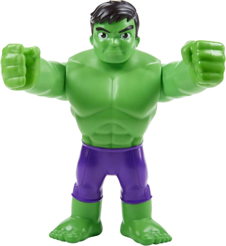 Marvel Spidey și prietenii săi uimitori și prietenii săi extraordinari, figură uriașă de erou, 22 cm, Hulk, jucărie pentru copii de la 3 ani, mărime unică