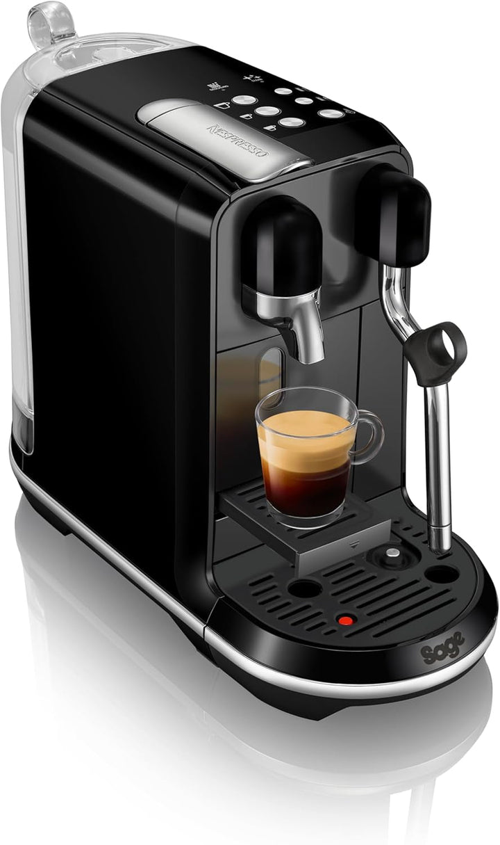 Cafetiera Sage Nespresso Creatista Uno, SNE500BKS, negru lucios